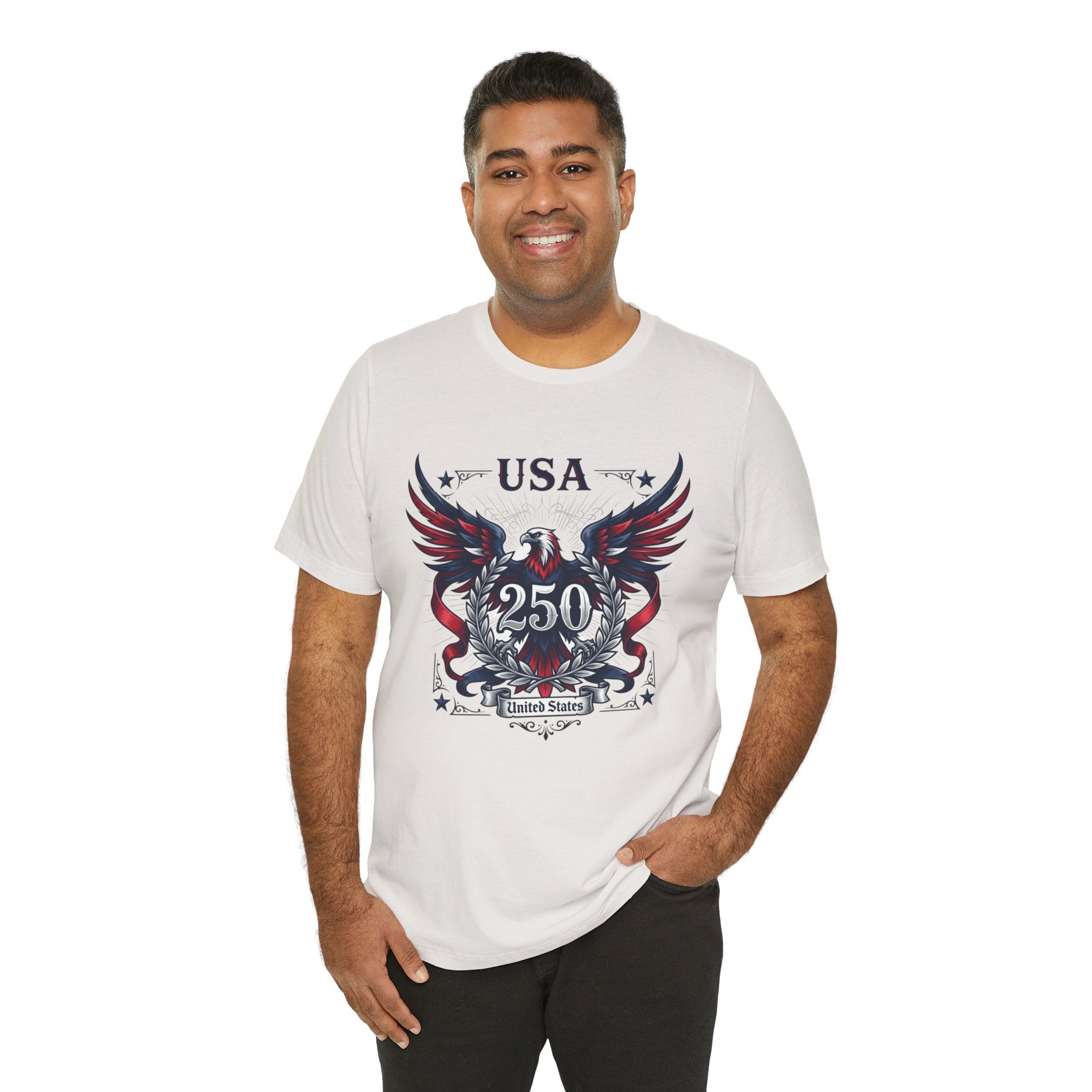 Unisex Jersey Short Sleeve Tee/USA 250 years Aniversary