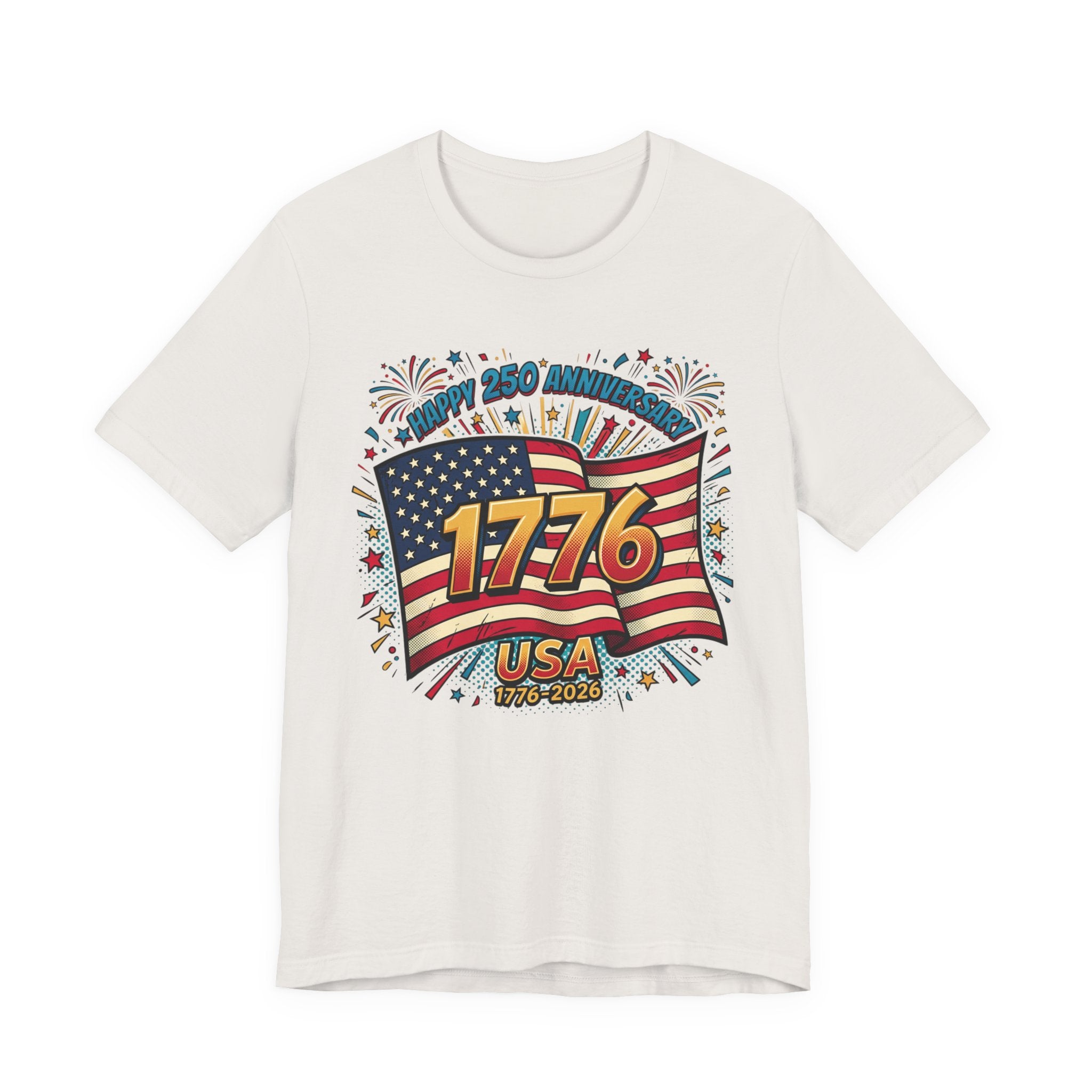 Unisex Jersey Short Sleeve Tee/ 1776/250/ Anniversary