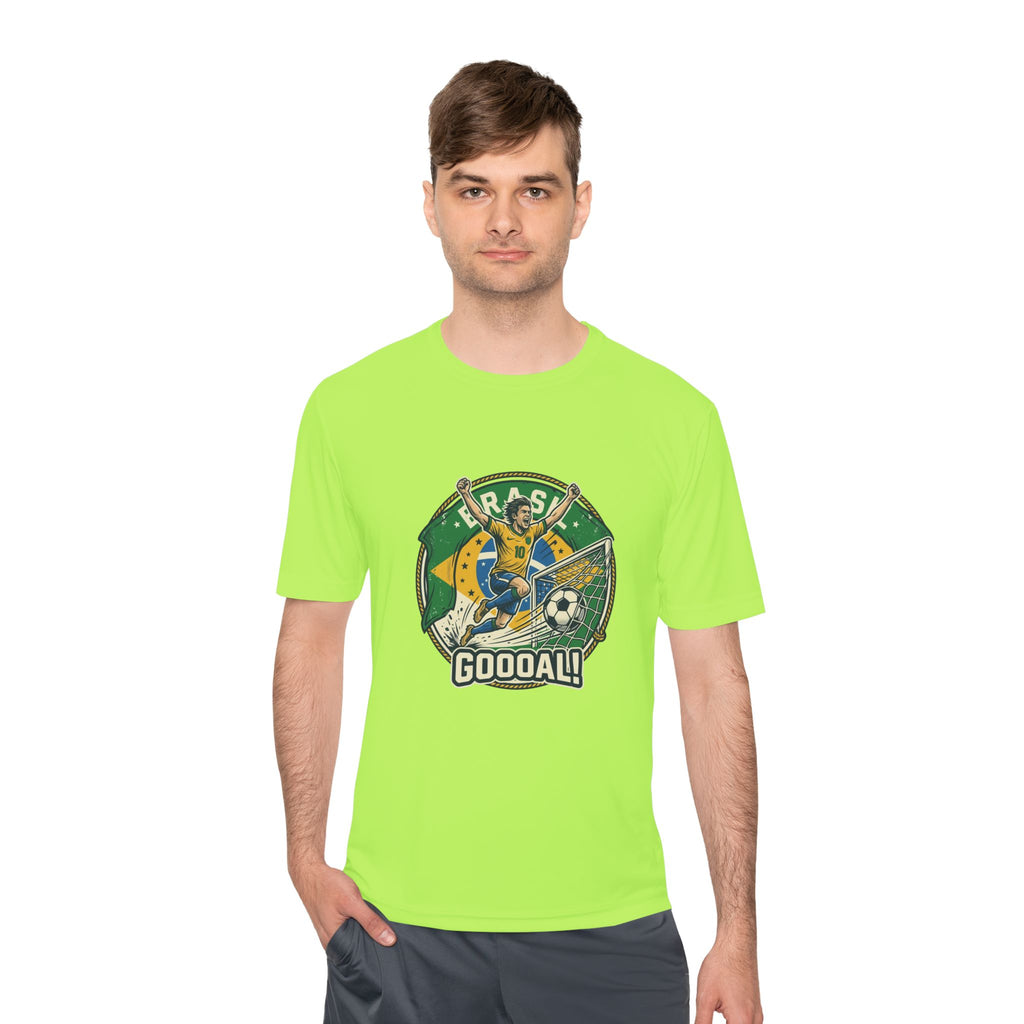 Unisex Moisture Wicking Tee/Brasil /Gool