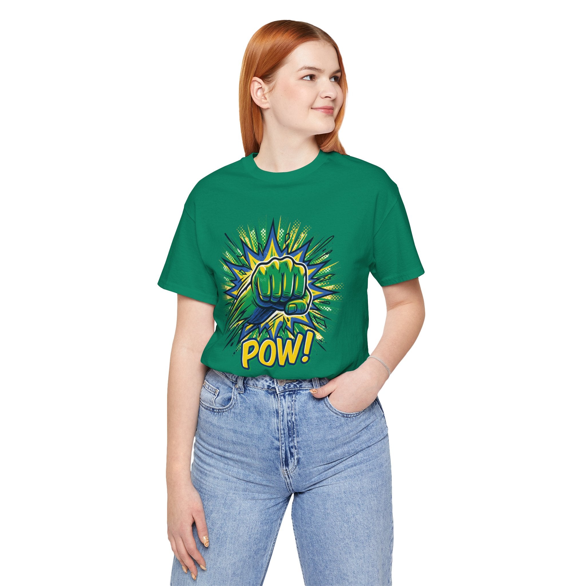 Unisex Jersey Short Sleeve Tee/Pow Punch