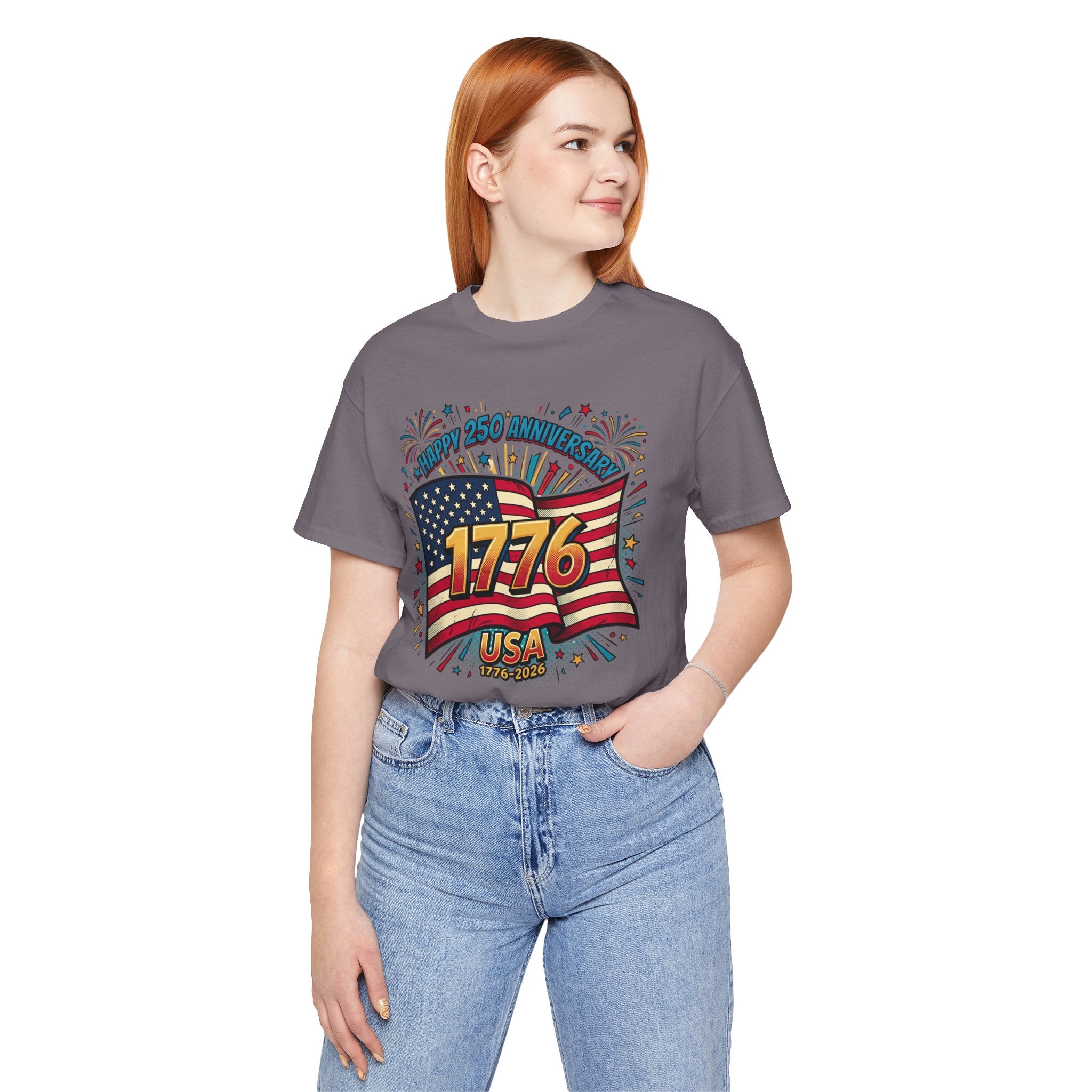 Unisex Jersey Short Sleeve Tee/ 1776/250/ Anniversary