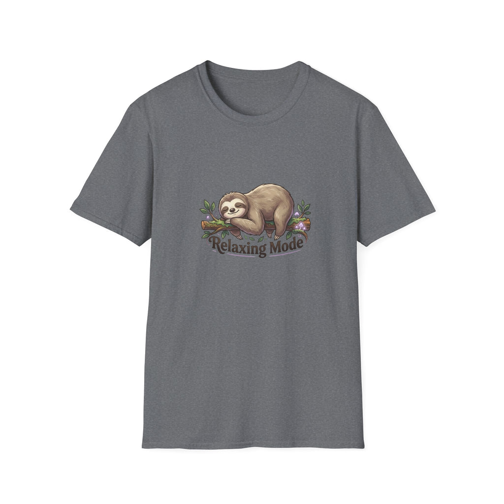 Relaxing Mode Sloth T-Shirt | Cute Sloth Graphic Tee