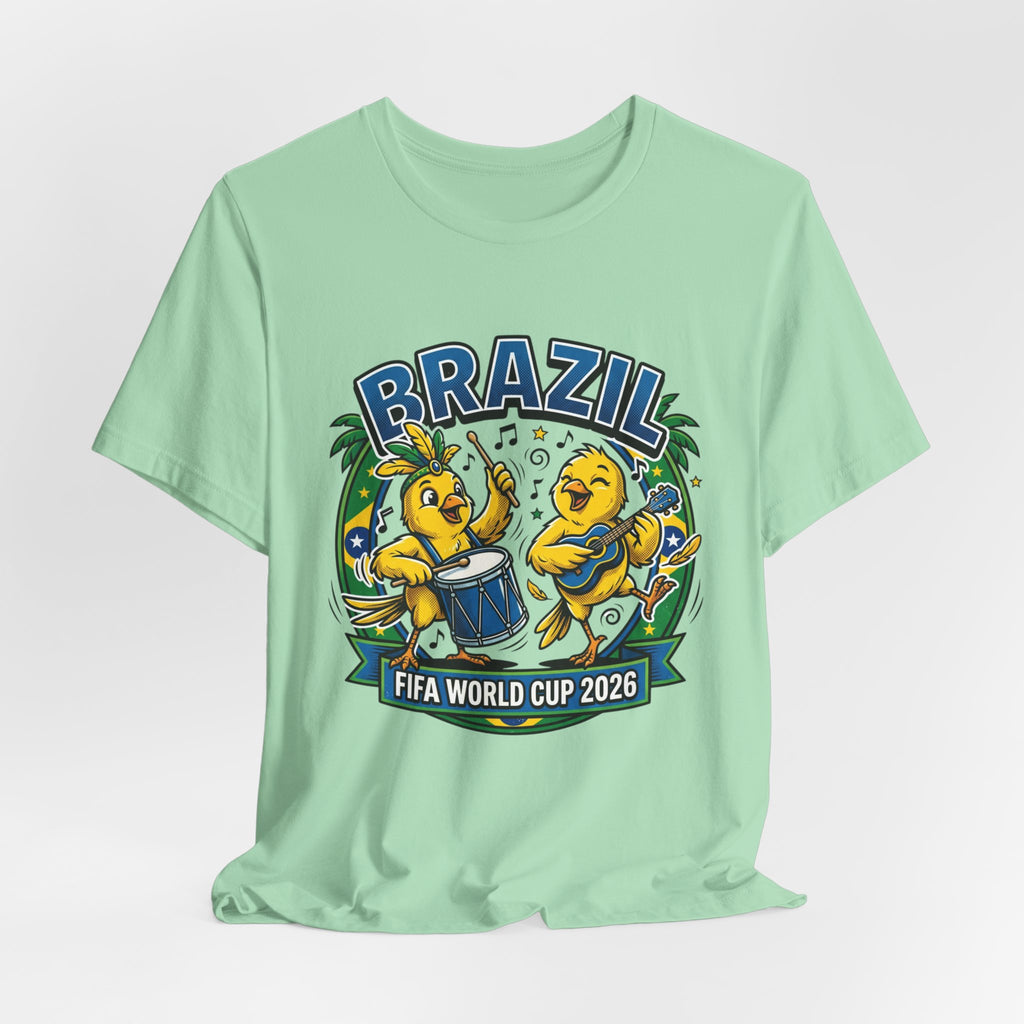 Unisex Jersey Short Sleeve Tee/ Canaries Brazil