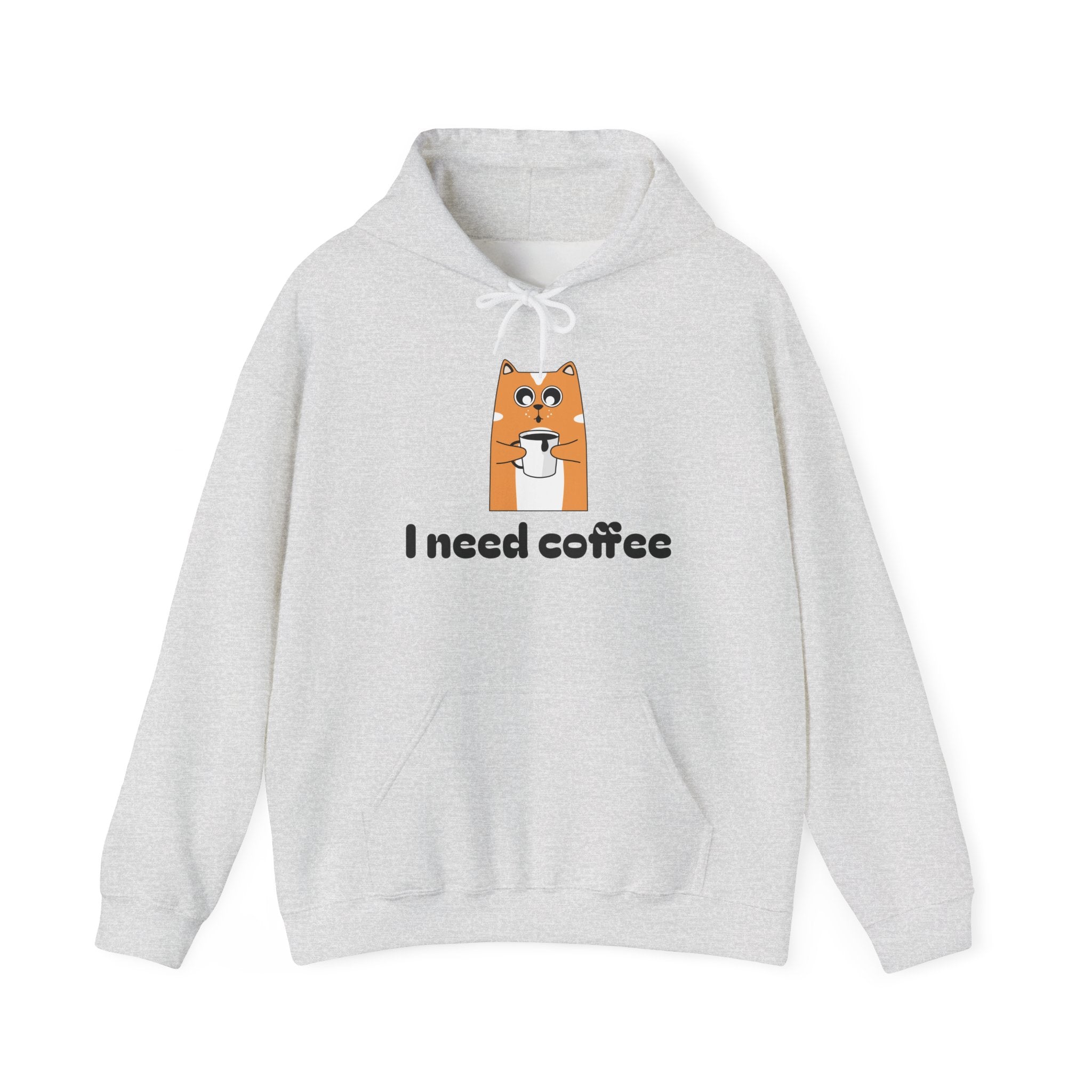 Shiba Inu Coffee Mug Hoodie | Cat Face Graphic Hoodie