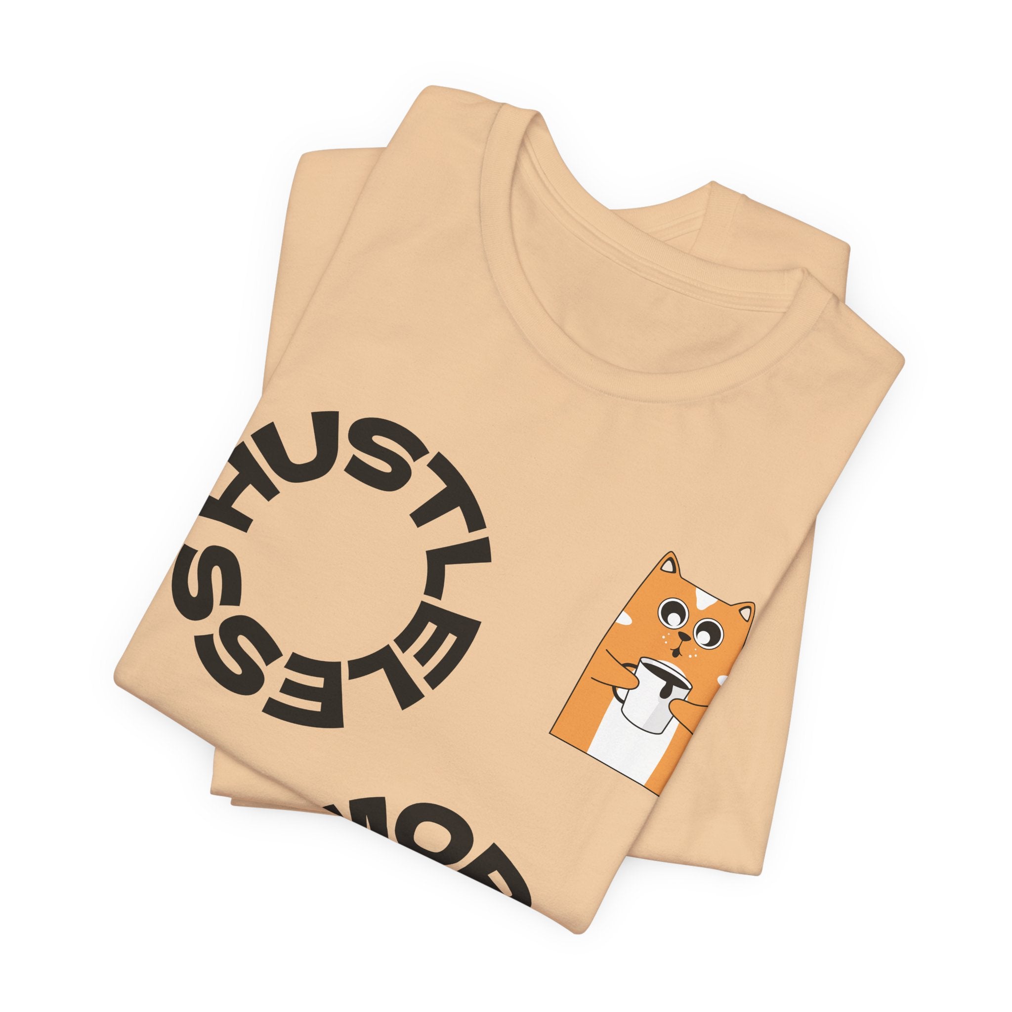Coffee Hustle Circle, Shiba Inu Pocket Tee