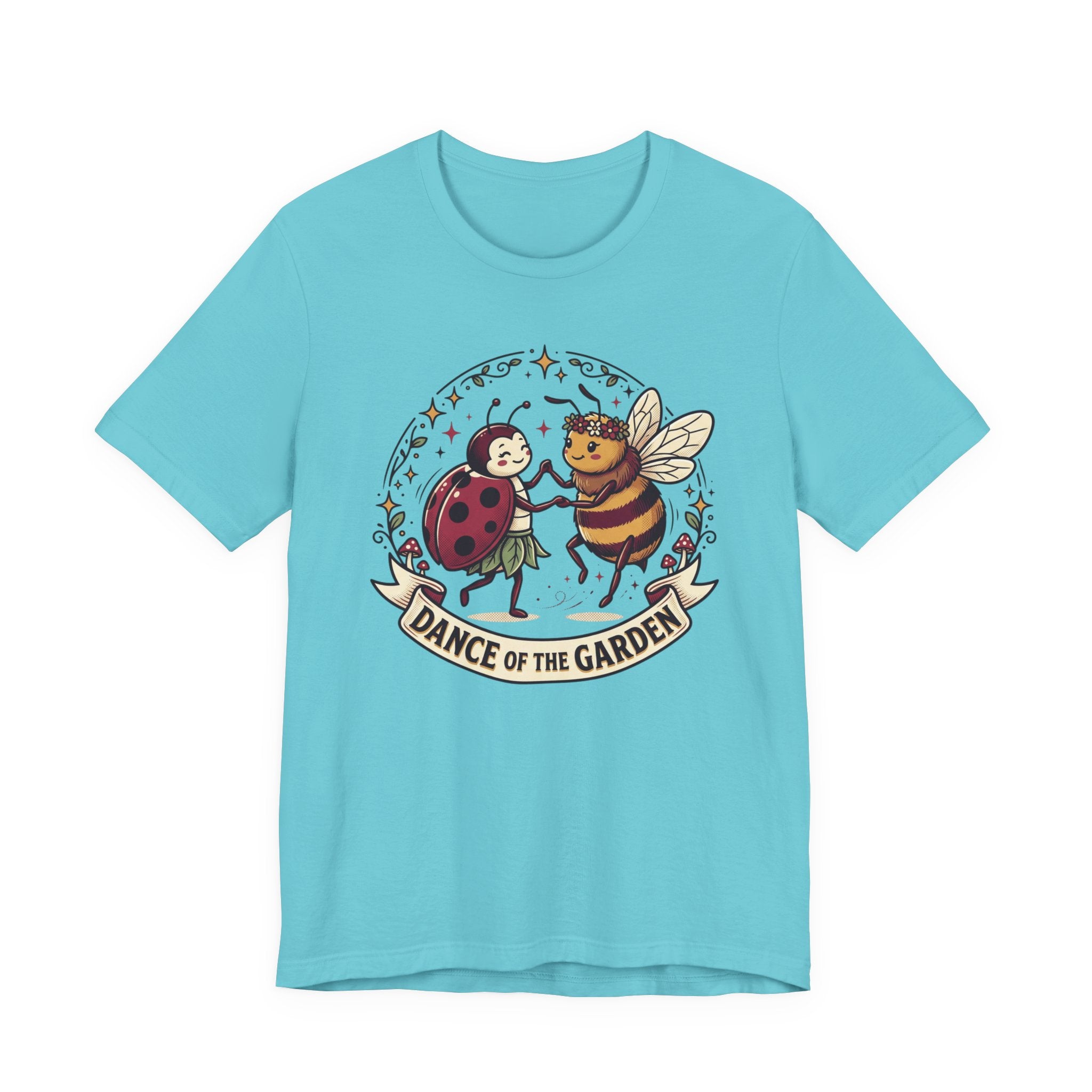 Dance of the Garden Tee | Ladybug and Bee Illustration