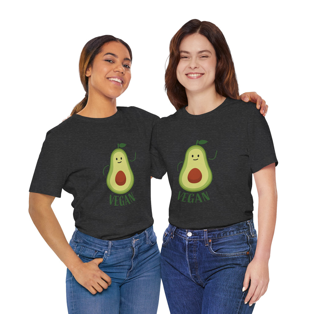 Unisex Jersey Short Sleeve Tee/ Vegan Avocado