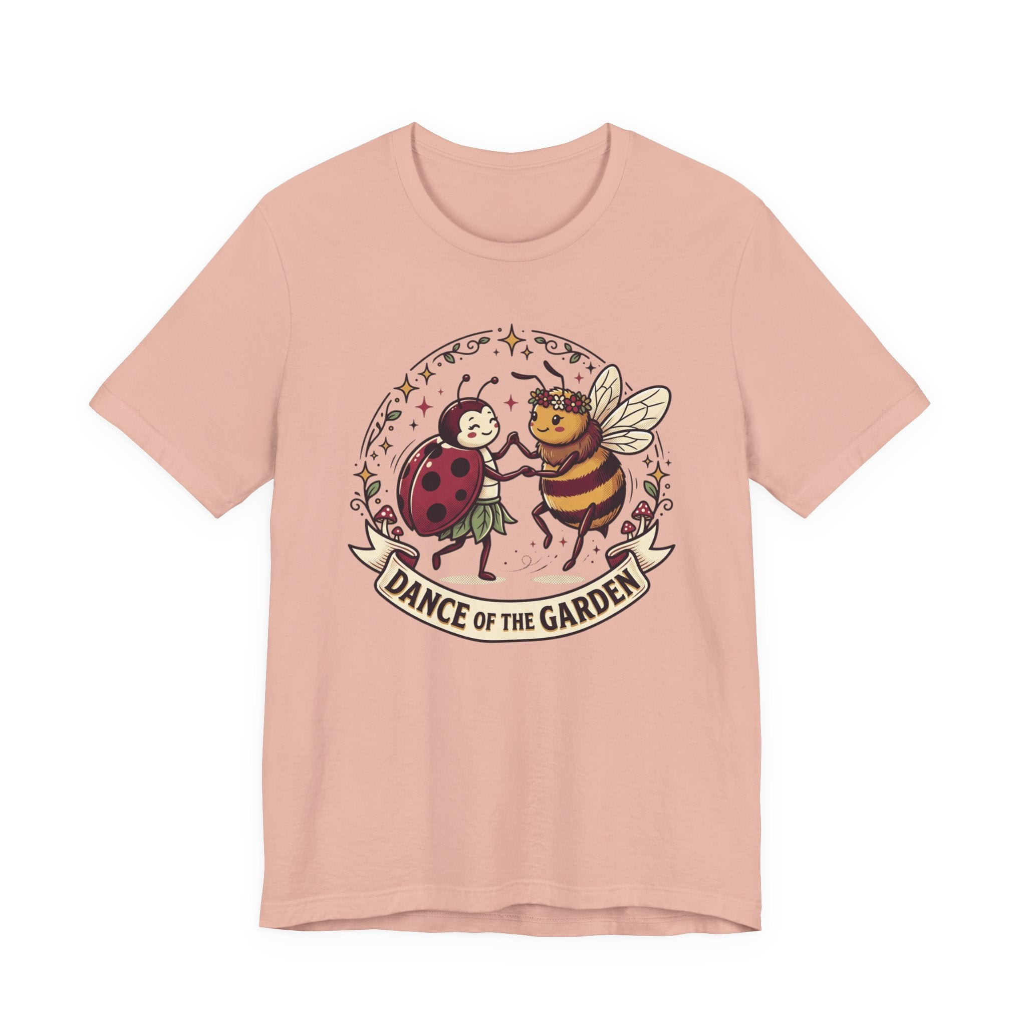 Dance of the Garden Tee | Ladybug and Bee Illustration