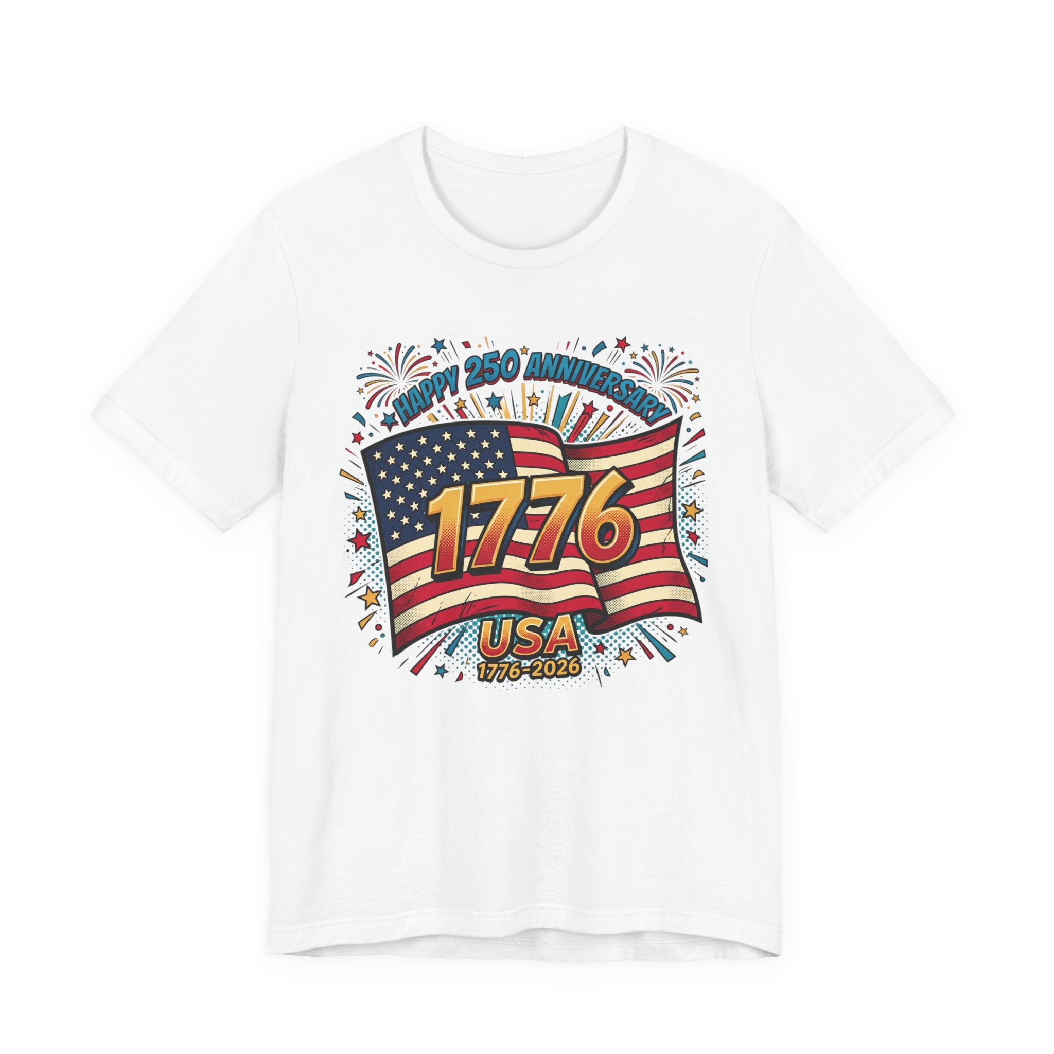 Unisex Jersey Short Sleeve Tee/ 1776/250/ Anniversary