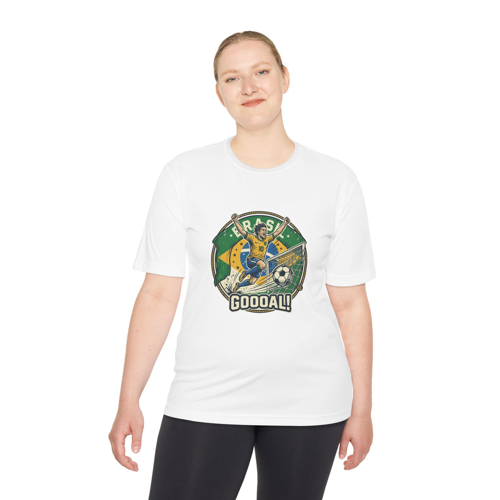 Unisex Moisture Wicking Tee/Brasil /Gool