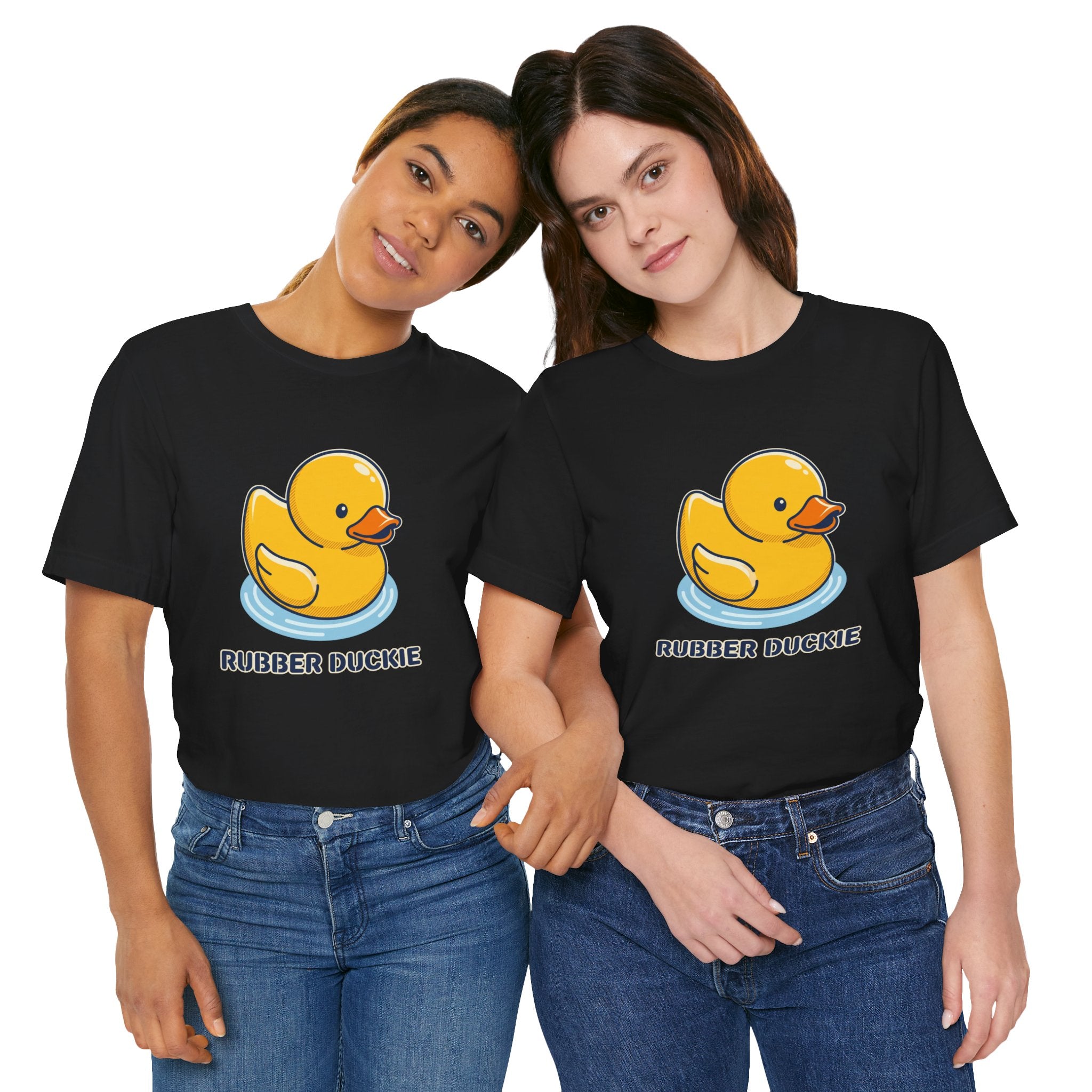 Unisex Jersey Short Sleeve Tee/rubber duck