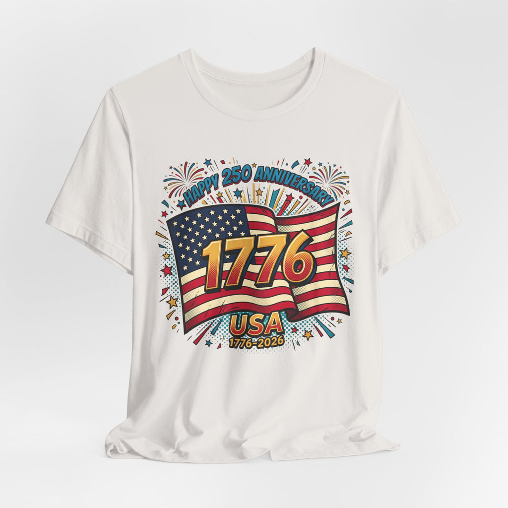Unisex Jersey Short Sleeve Tee/ 1776/250/ Anniversary