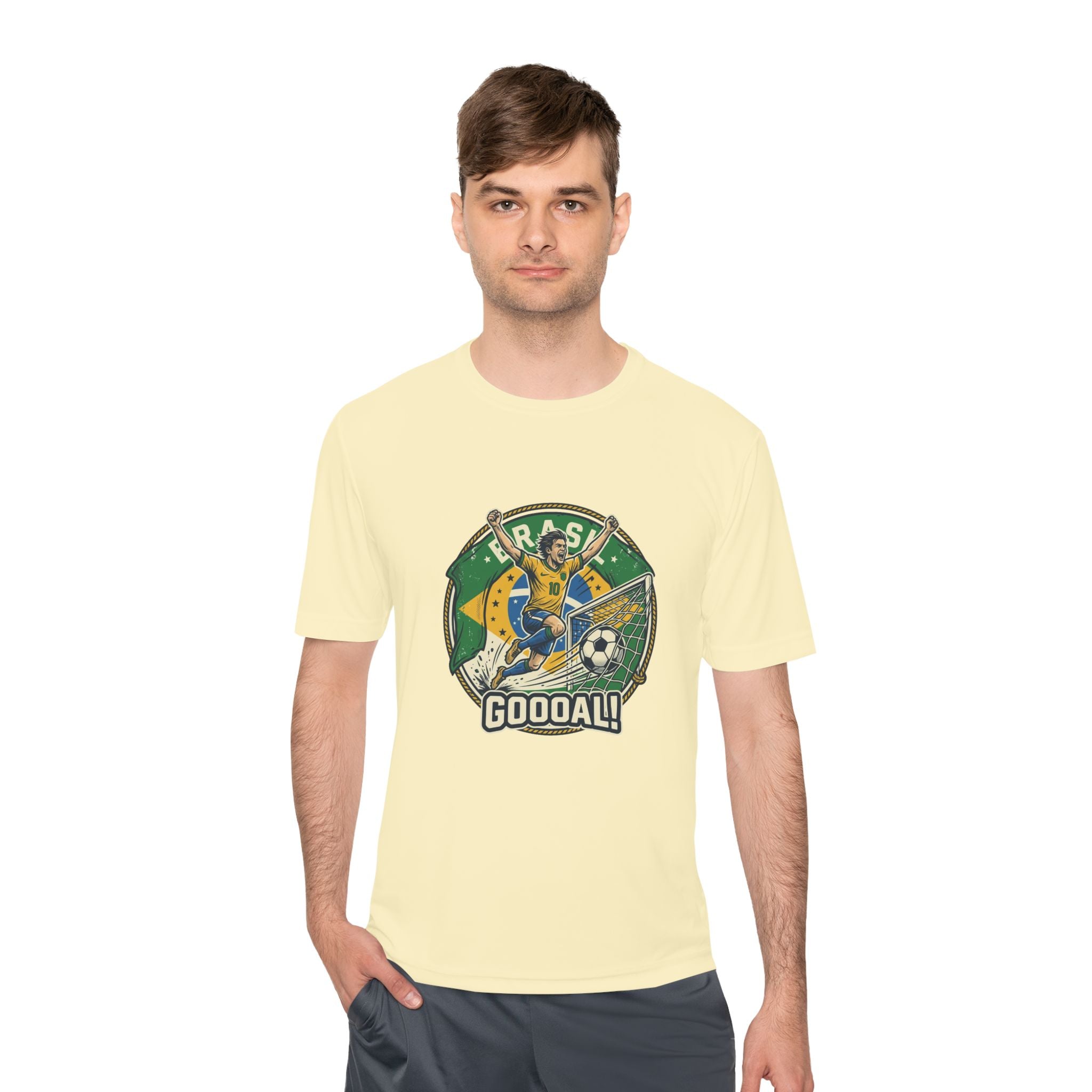 Unisex Moisture Wicking Tee/Brasil /Gool