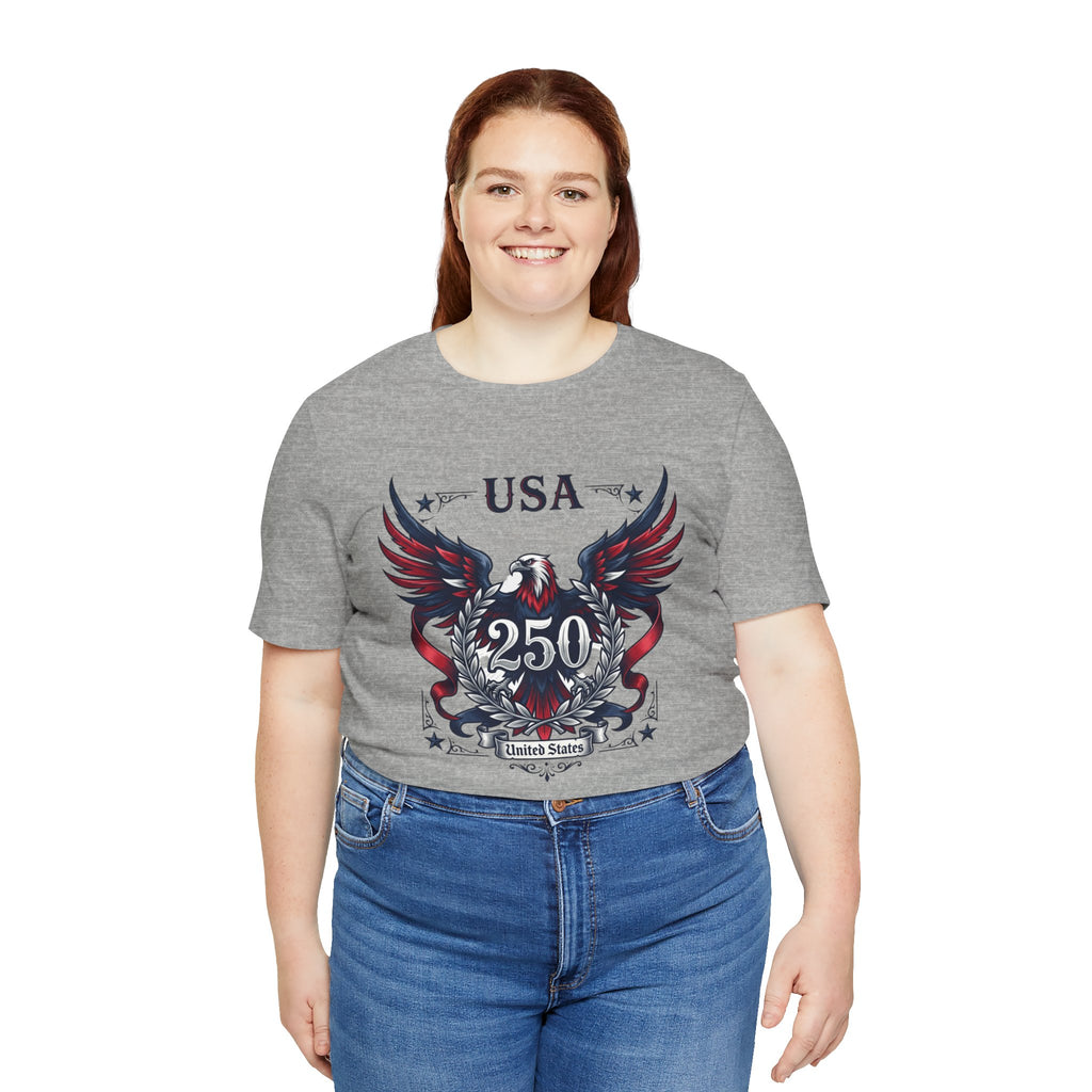Unisex Jersey Short Sleeve Tee/USA 250 years Aniversary