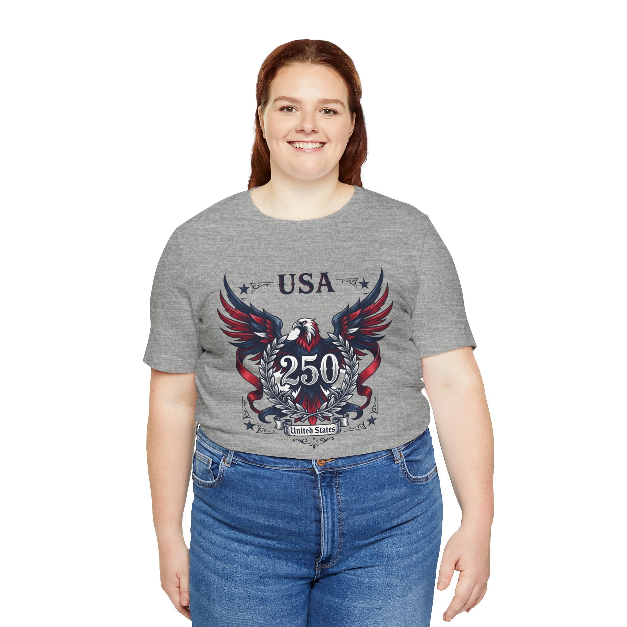 Unisex Jersey Short Sleeve Tee/USA 250 years Aniversary
