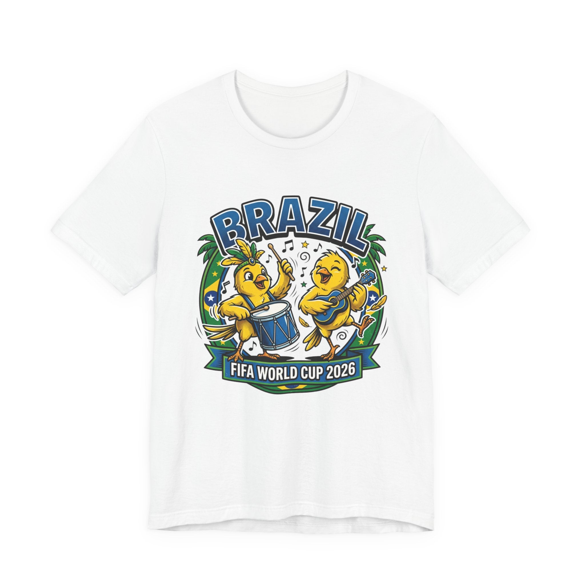 Unisex Jersey Short Sleeve Tee/ Canaries Brazil
