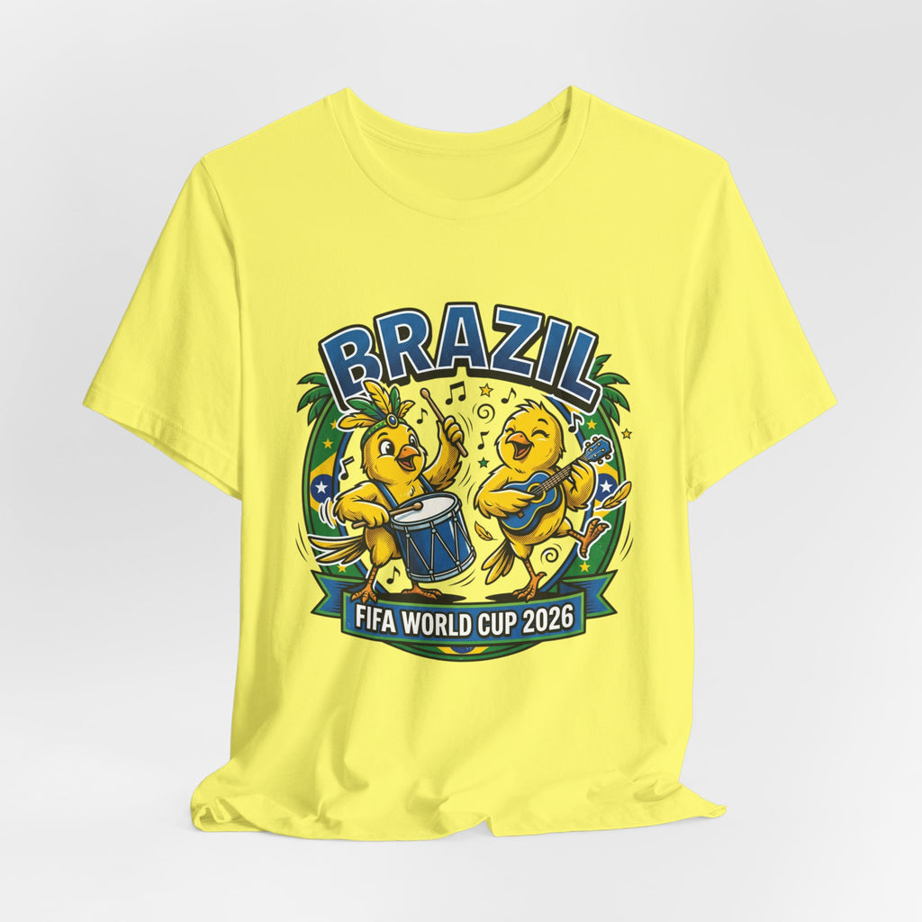 Unisex Jersey Short Sleeve Tee/ Canaries Brazil