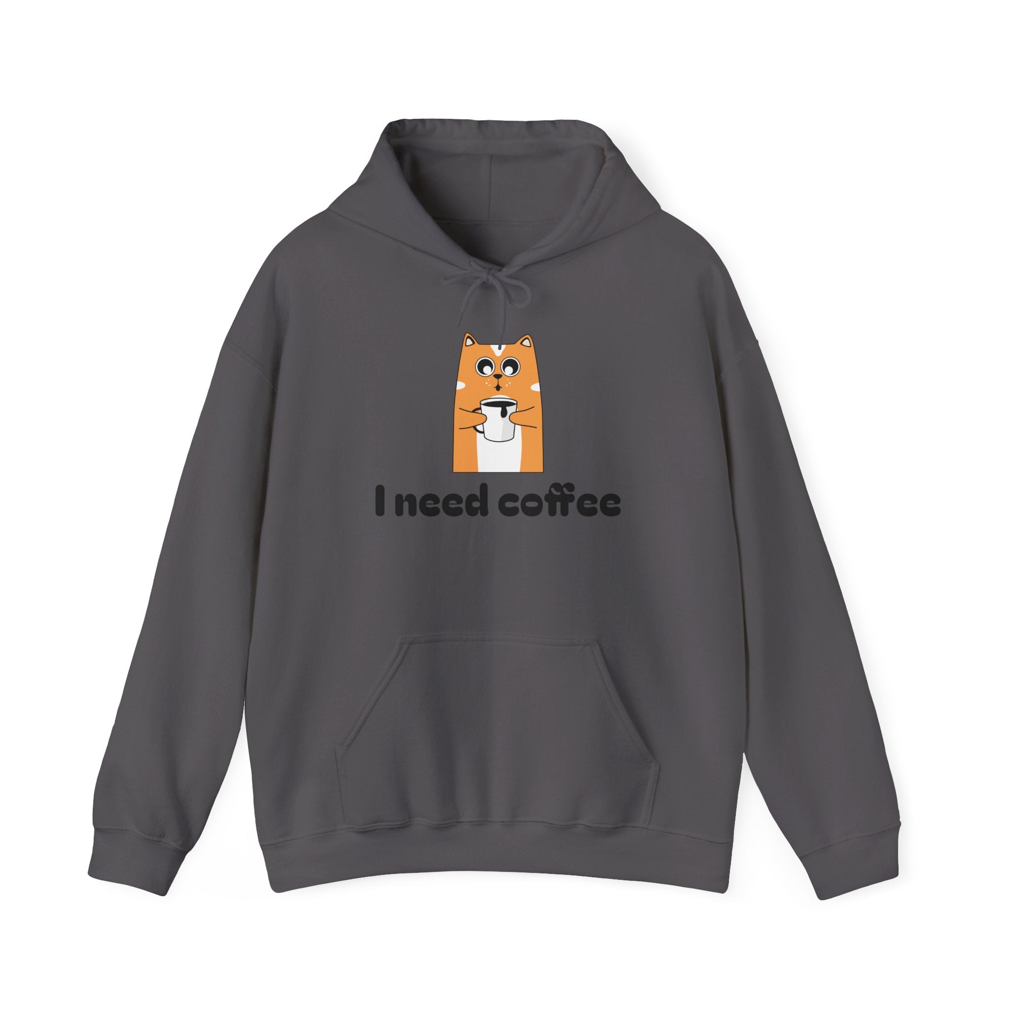 Shiba Inu Coffee Mug Hoodie | Cat Face Graphic Hoodie
