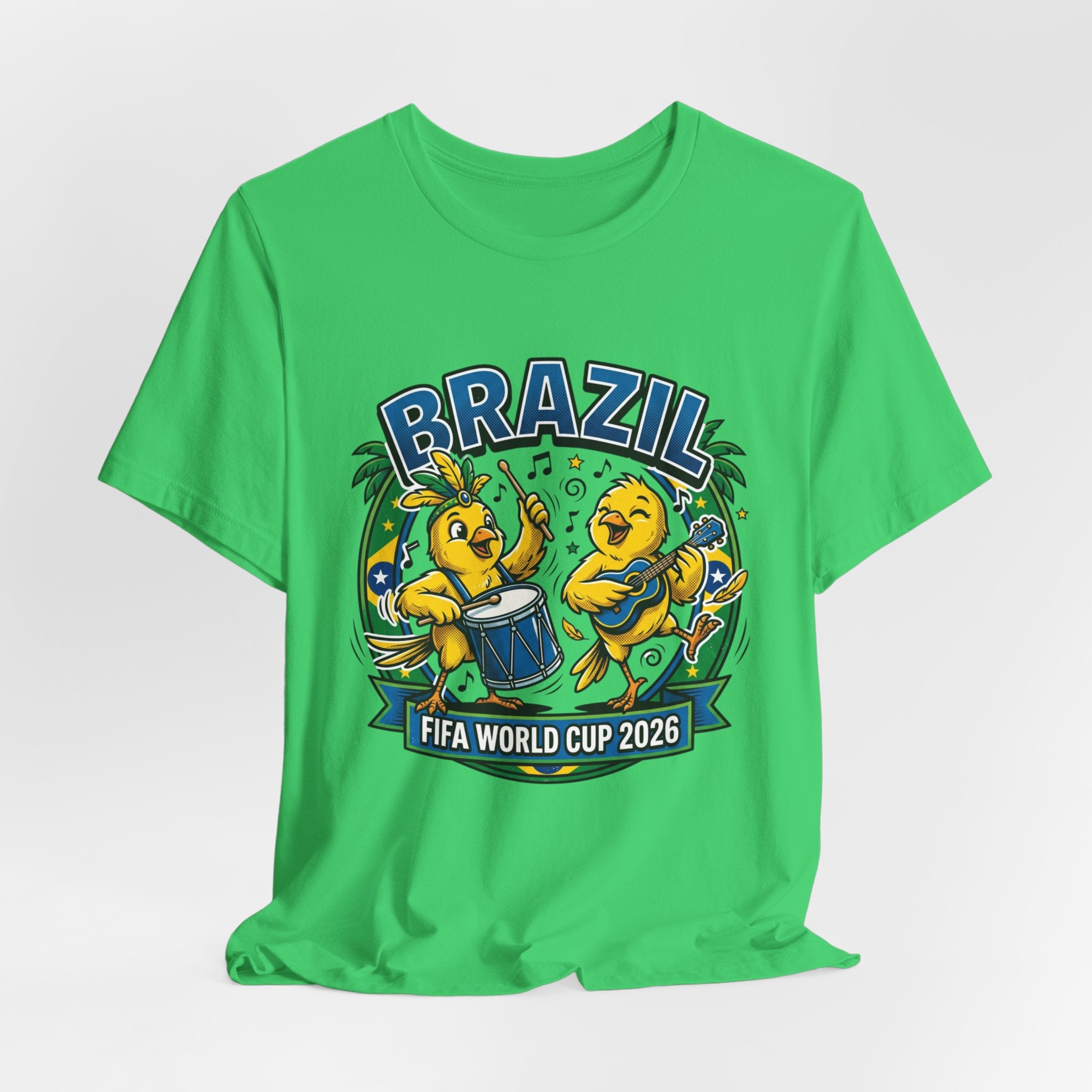 Unisex Jersey Short Sleeve Tee/ Canaries Brazil