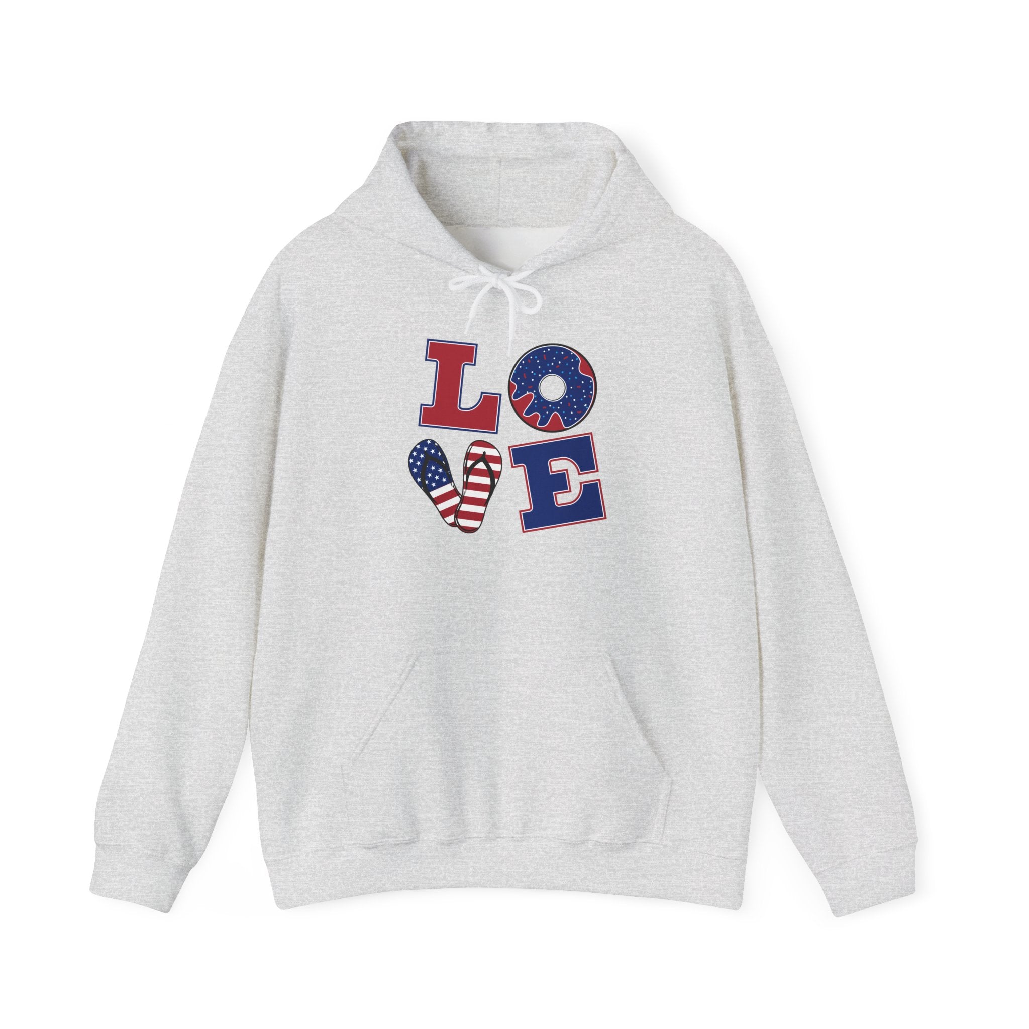 Unisex Heavy Blend™ Hooded Sweatshirt/ Love/USA