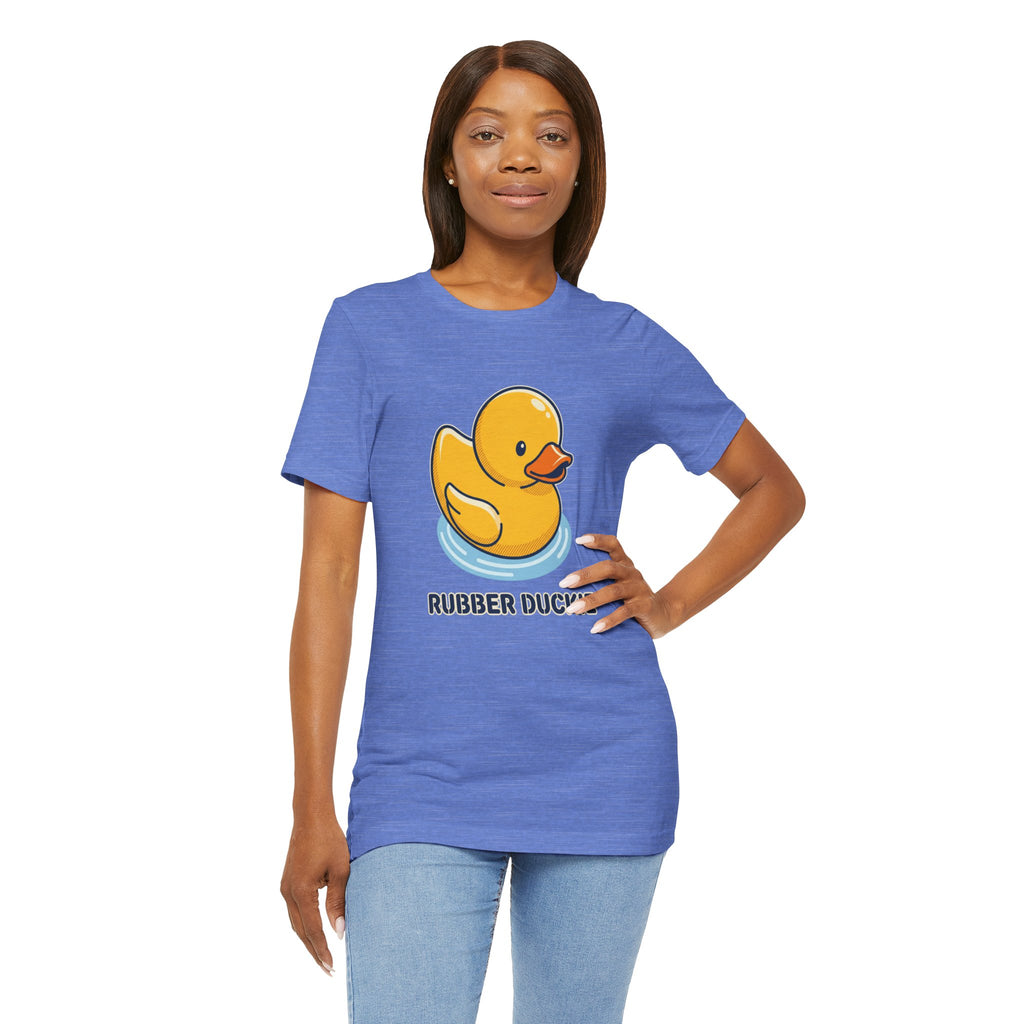 Unisex Jersey Short Sleeve Tee/rubber duck