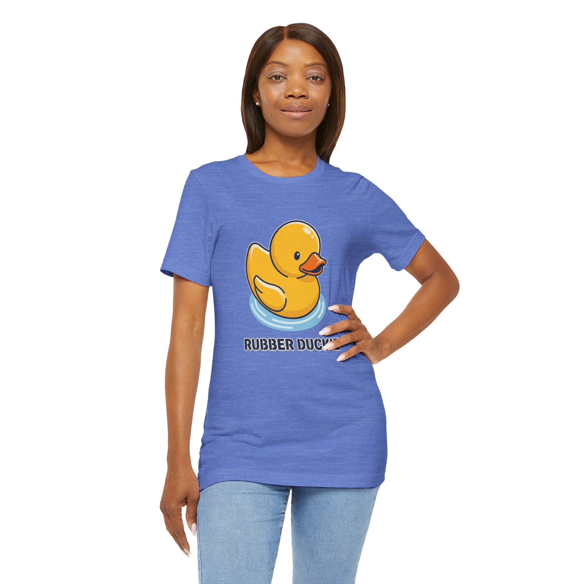 Unisex Jersey Short Sleeve Tee/rubber duck