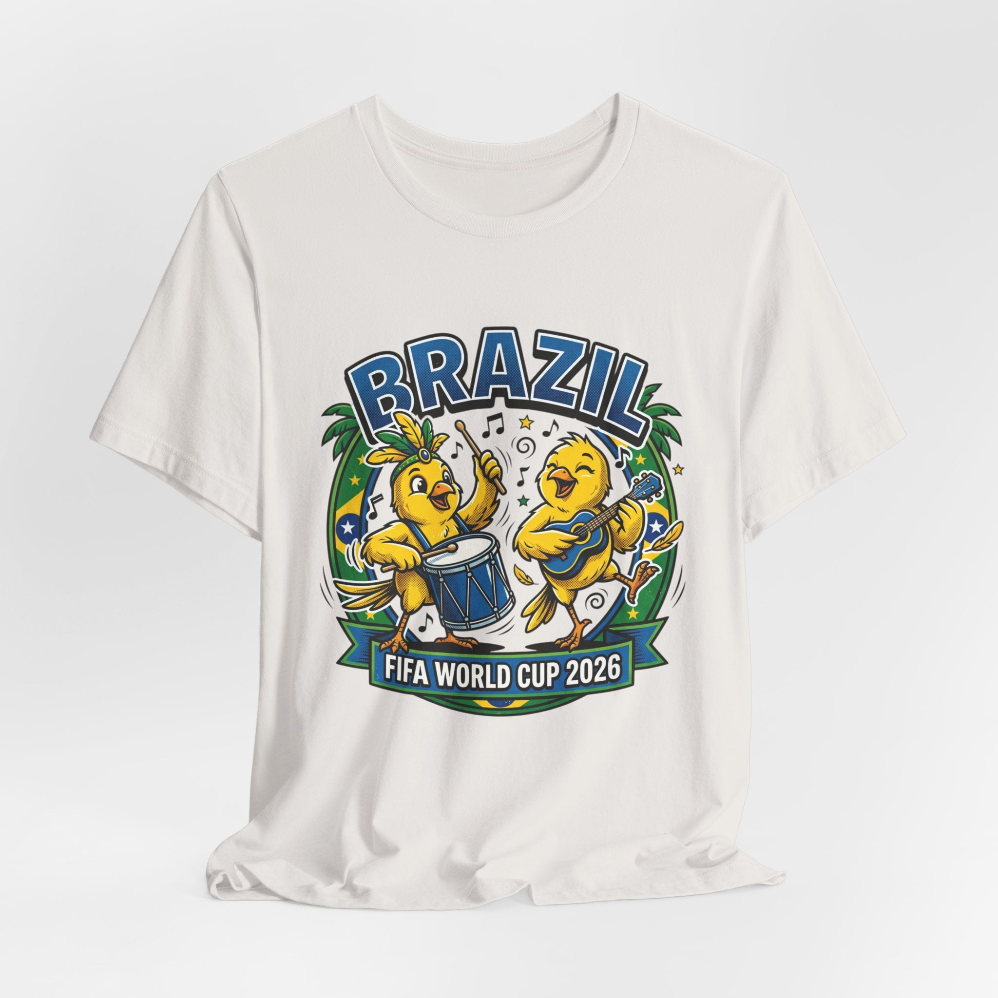 Unisex Jersey Short Sleeve Tee/ Canaries Brazil