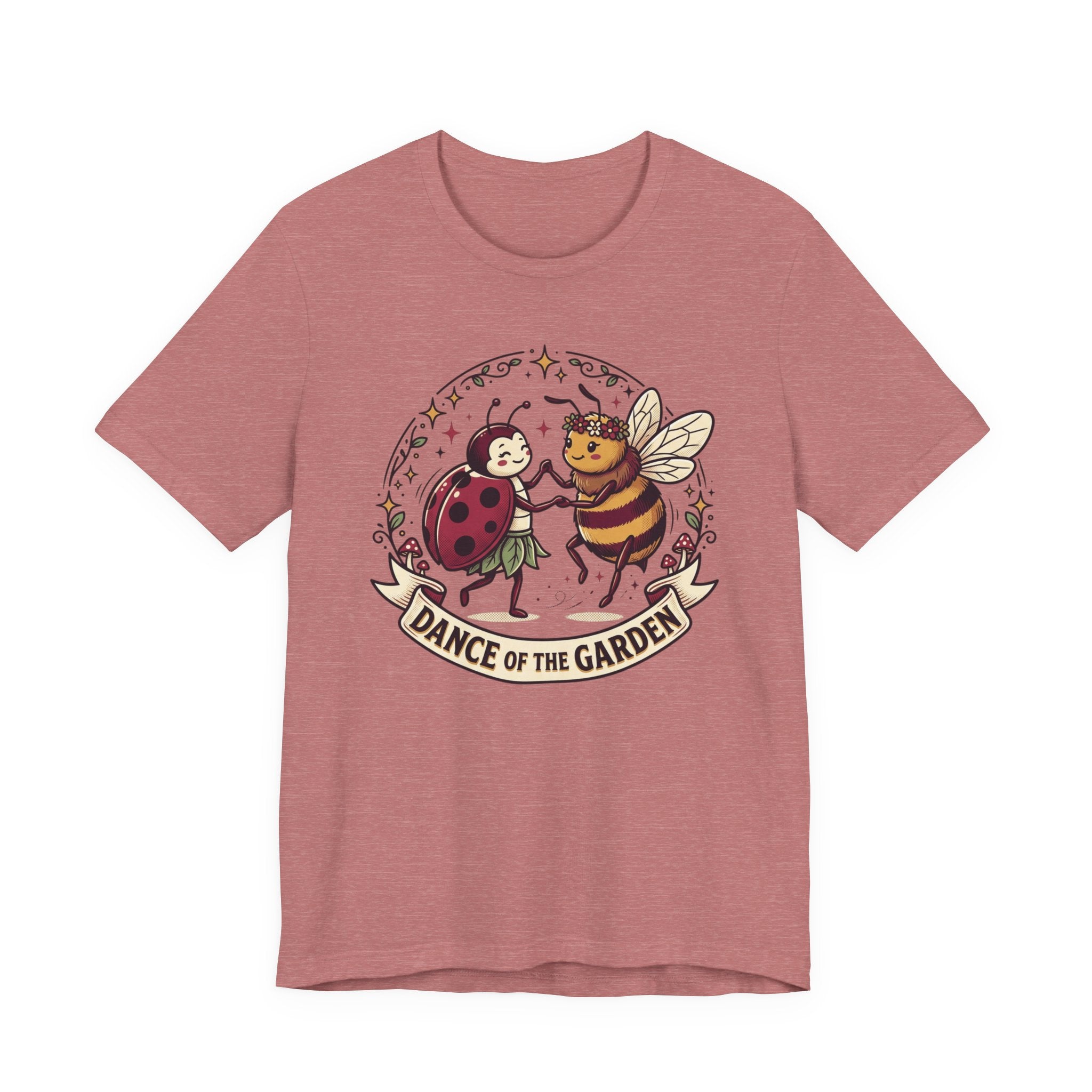 Dance of the Garden Tee | Ladybug and Bee Illustration
